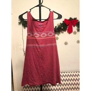 Burgundy Tank Top